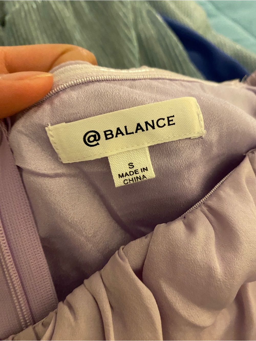 Lilac Off-Shoulder Ruffled Mini Dress - Picture 7 of 7